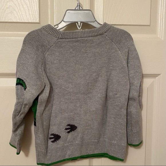 GUC - Baby Gap T-Rex Dinosaur Sweater - Size 2T - Picture 2 of 4